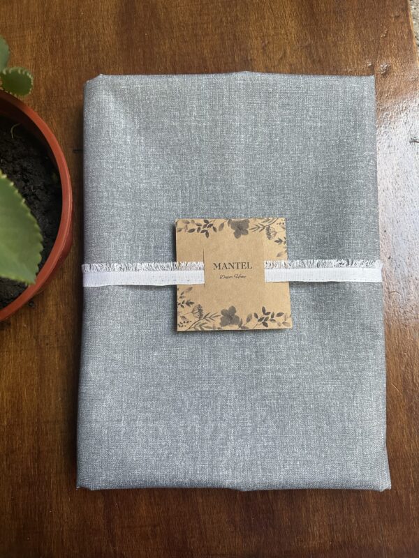 Mantel impermeable gris